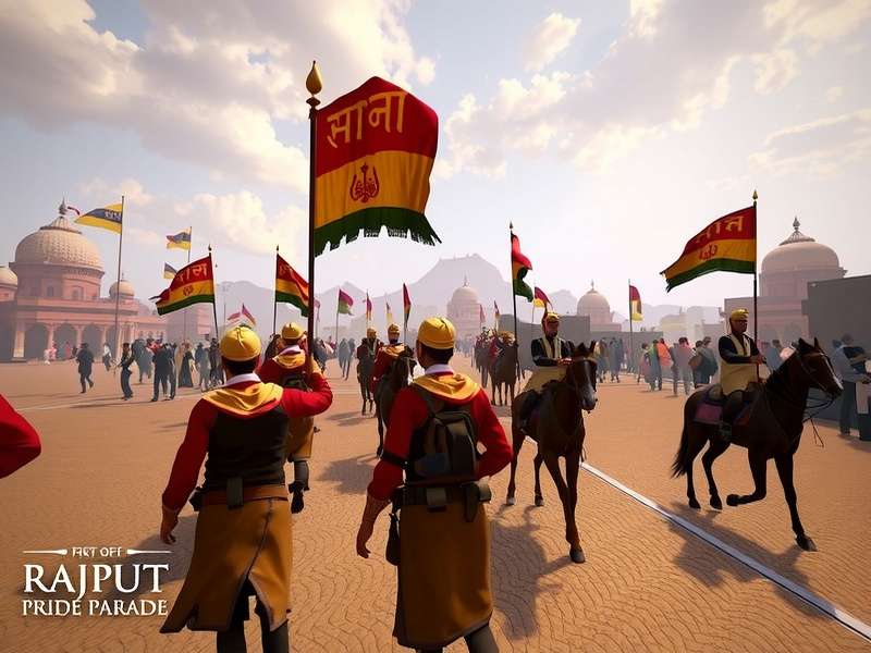 Rajput Pride Parade Game Screenshot